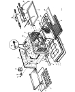 Схема №2 FMU990X с изображением Шарнир для духового шкафа Electrolux 50226485006